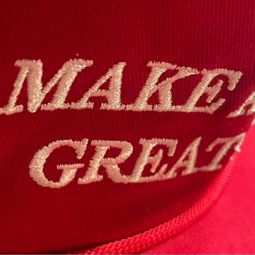 History off USA  Red Cap 2016 MAKE AMERICA GRAET AGAIN 🇺🇸 made in USA